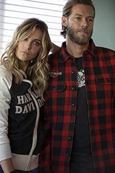 Harley-Davidson Men's Sherpa Lined Shirt Jacket (Red/Black, XXXL